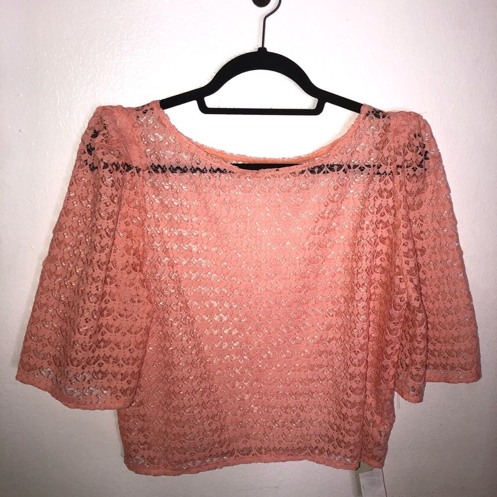 American Apparel Puff Sleeve Blouse